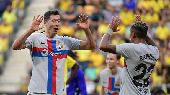 Barcelona nousi huipulle ja Lewandowski rikkoi 2 ennätystä